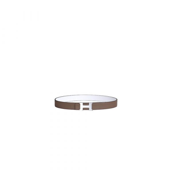 Hermes Boucle De Ceinture Mini constance &cuir de ceinture reversible 24mm