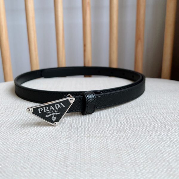PRADA Saffiano leather belt
