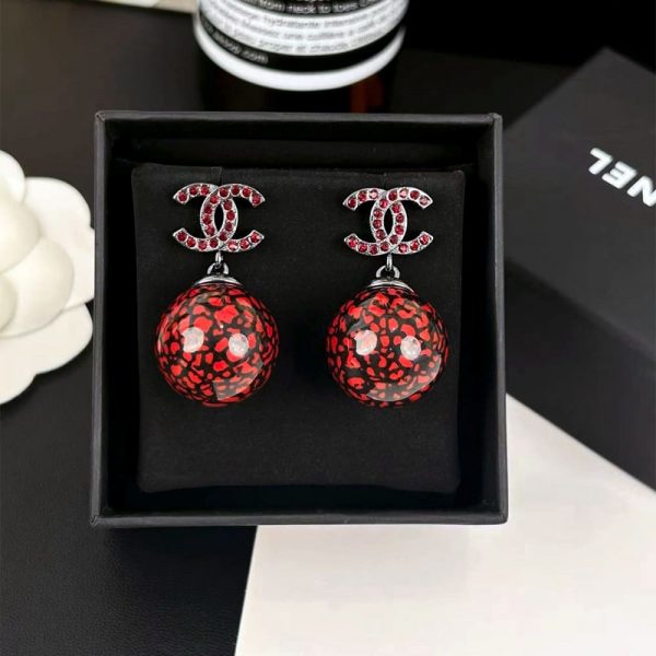 CHANEL Pendant Earrings