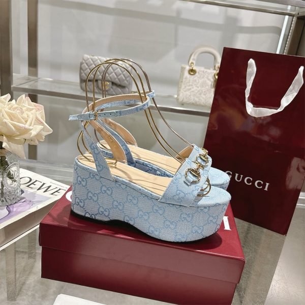 GUCCI Women’s Horsebit flatform sandal