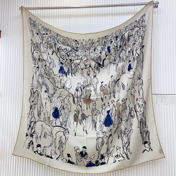 HERMES Paddock shawl 140