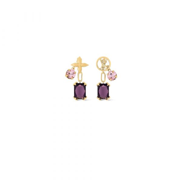 LV CIRCLE HEIRLOOM EARRINGS