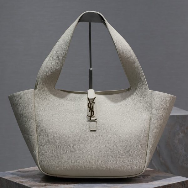 LE 5 A 7 BEA IN GRAINED LEATHER