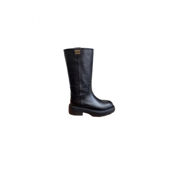 MiuMiu leather boots