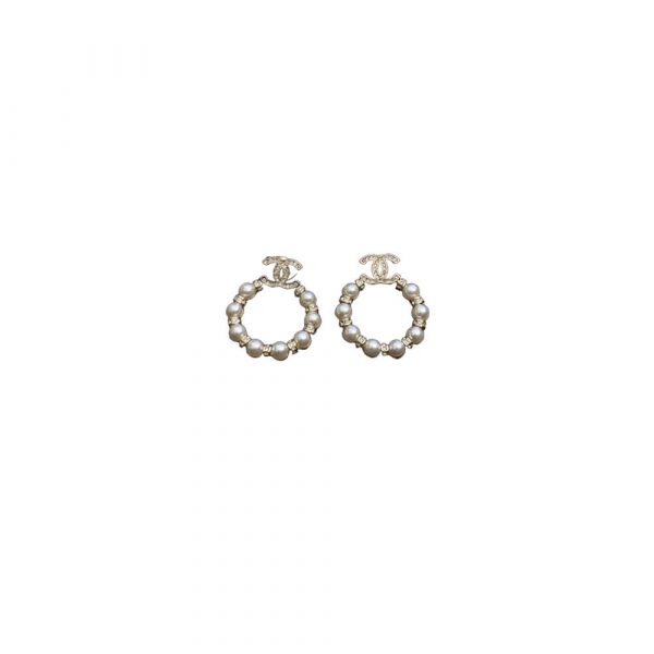 CHANEL PEARL EARRINGS