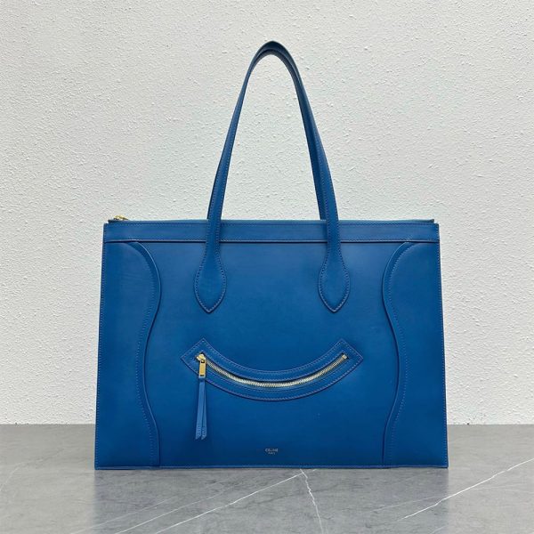 CLINE FLAT CABAS NEW LUGGAGE IN GLOSSY CALFSKIN
