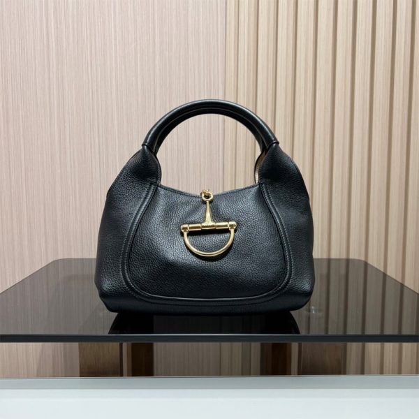 Gucci Softbit medium top handle bag(HIGH-END GRADE)