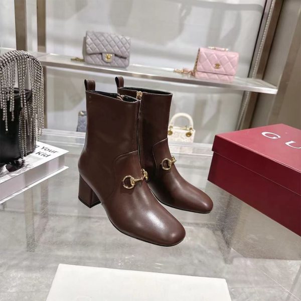 GUCCI Women’s ankle boot with Horsebit