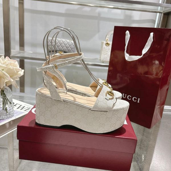 GUCCI Women’s Horsebit flatform sandal