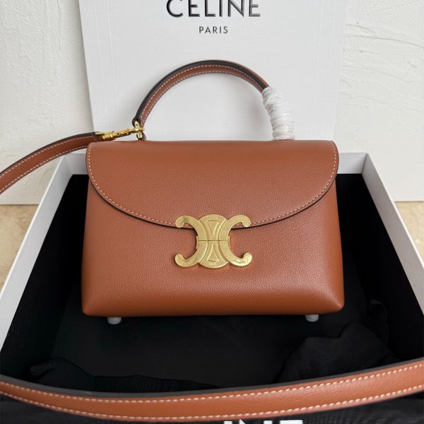CELINE TEEN NINO BAG IN SUPPLE GRAINED CALFSKIN(HIGH-END GRADE)