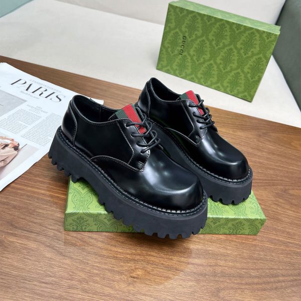 GUCCI Women’s lace-up with Web