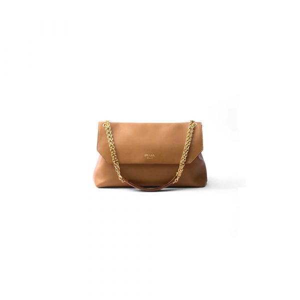 Prada Medium leather shoulder bag (HIGH-END GRADE)
