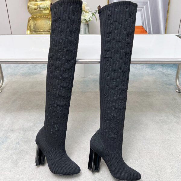 LV Knee High Boot