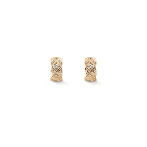 CHANEL EXTRAIT DE CAM??LIA EARRINGS