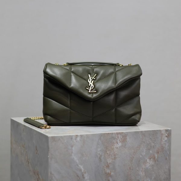 YSL Toy Puffer in lambskin
