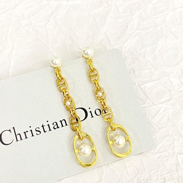 DIOR PEARL EARRINGS
