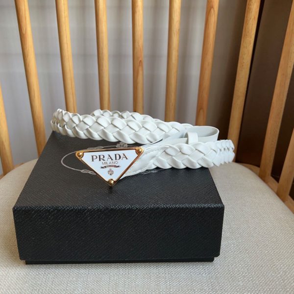 PRADA Nappa leather belt