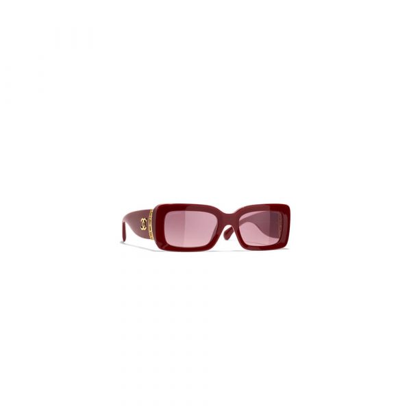 CHANEL Rectangle Sunglasses