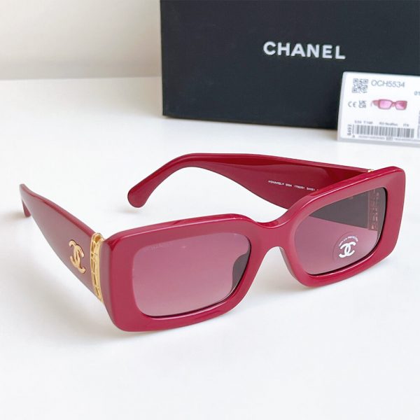 CHANEL Rectangle Sunglasses