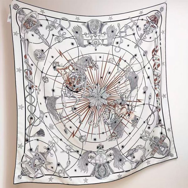 HERMES Chorus Stellarum shawl 140