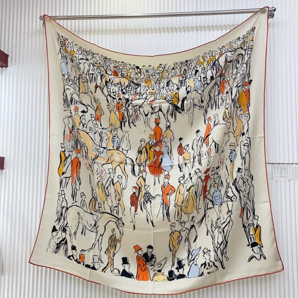 HERMES Paddock shawl 140