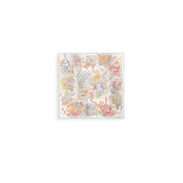 HERMES Le Monde d’Herm??s shawl 140