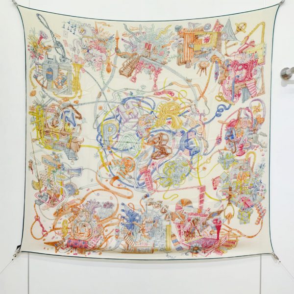 HERMES Le Monde d’Herm??s shawl 140
