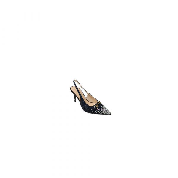 Gucci Women’s slingback pump with crystal Horsebit