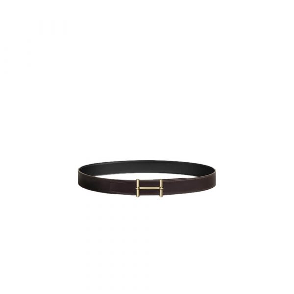 HERMES H d’Ancre belt buckle & Reversible leather strap 32 mm