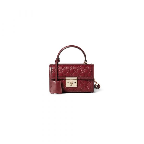 Gucci Padlock small top handle bag(HIGH-END GRADE)