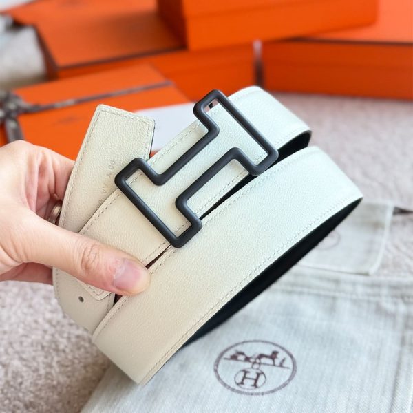 HERMES Tonight Color belt buckle & Reversible leather strap 38 mm