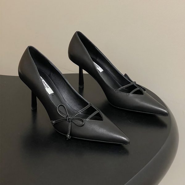 Prada leather pumps