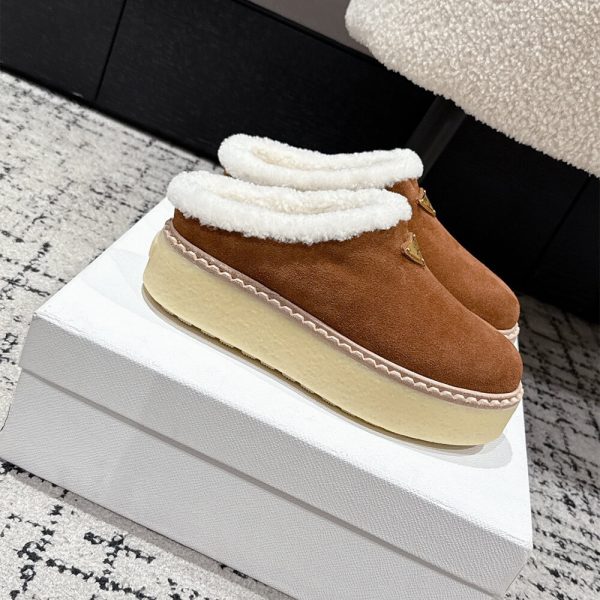 PRADA Suede slippers