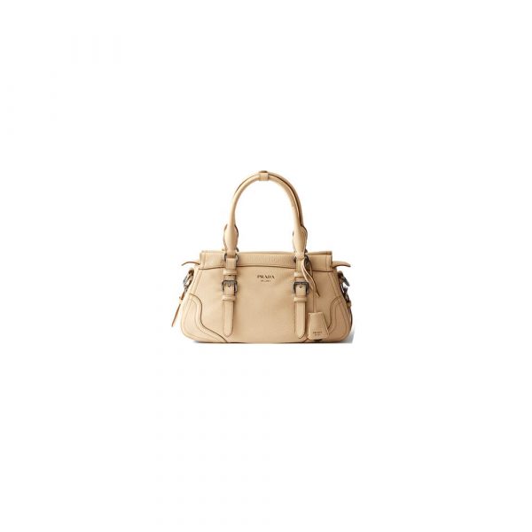 Prada Large leather tote bag(HIGH-END GRADE)