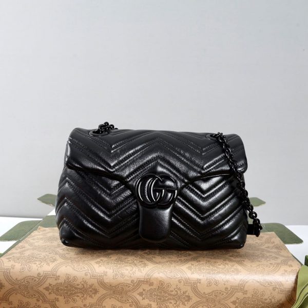 Gucci GG Marmont small shoulder bag(HIGH-END GRADE)