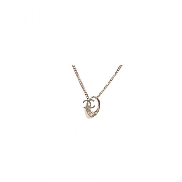 Chanel Double CC LOGO NECKLACE