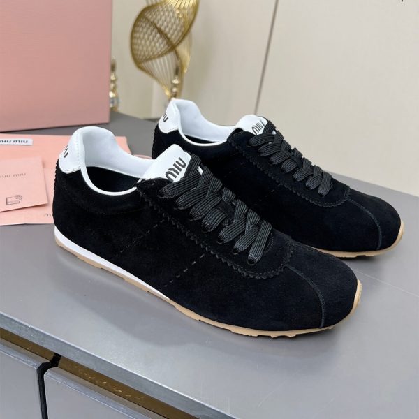 MIUMIU Suede Sneakers