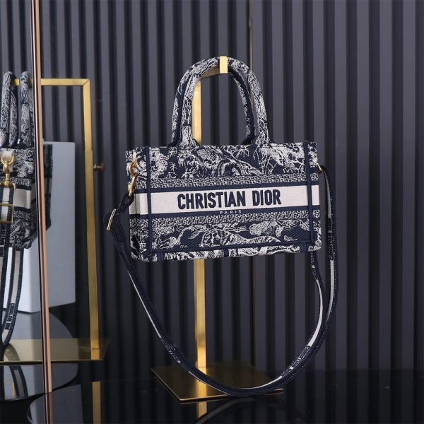 DIOR Mini Dior Book Tote(HIGH-END GRADE)