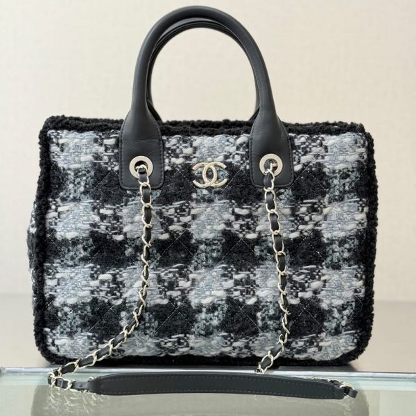 Chanel SMALL SHOPPING BAG(HIGH-END GRADE)