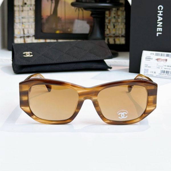 CHANEL Rectangle Sunglasses