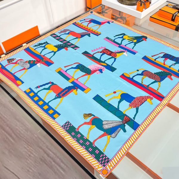 HERMES A Toute Allure scarf 90