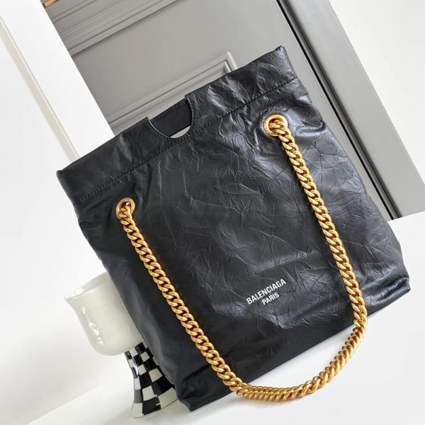 Balenciaga Women’s Crush Tote Bag Small(HIGH-END GRADE)
