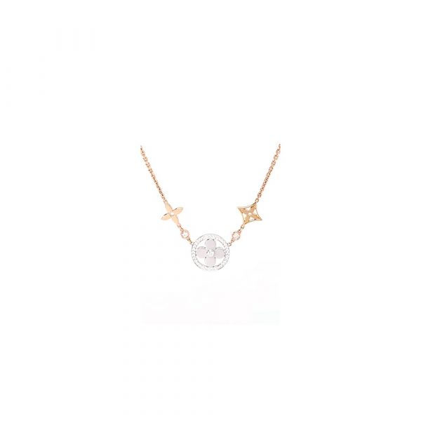LV Diamond Idylle Blossom Necklace