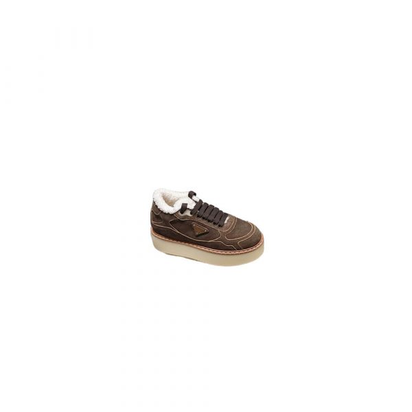PRADA Suede mid-top sneakers