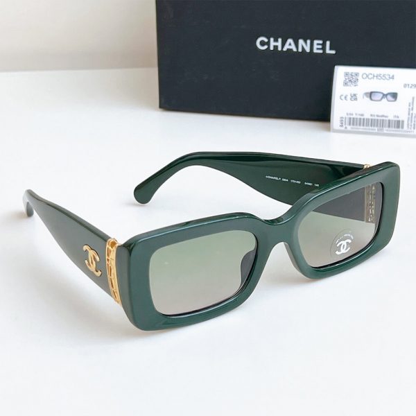 CHANEL Rectangle Sunglasses