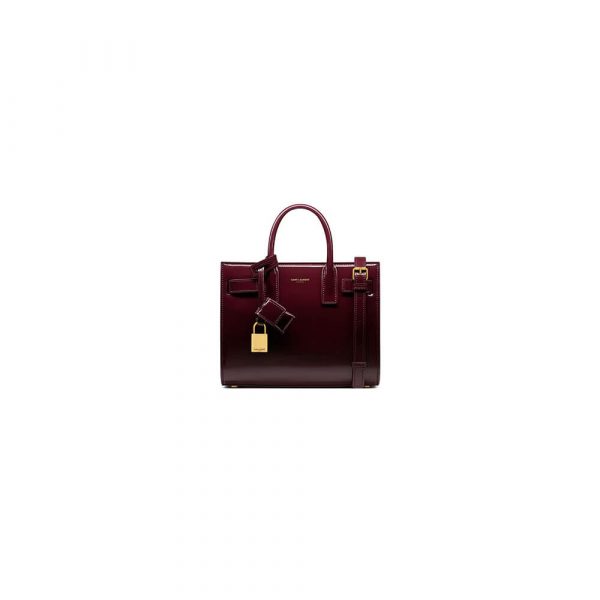 YSL SAC DE JOUR in patent leather – nano(TAX-FREE GRADE)