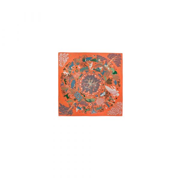 HERMES Sous le Charme d’Orphee shawl 140