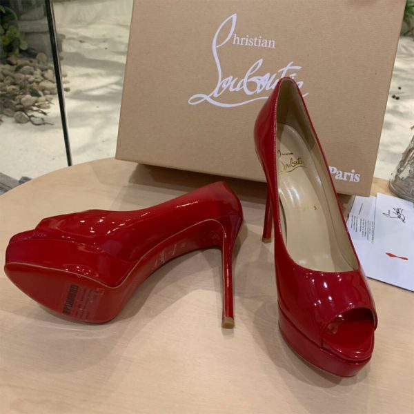 Christian Louboutin New Very Prive(120 mm Platform pumps)