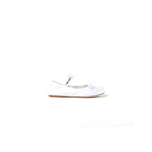 MiuMiu Satin ballerinas