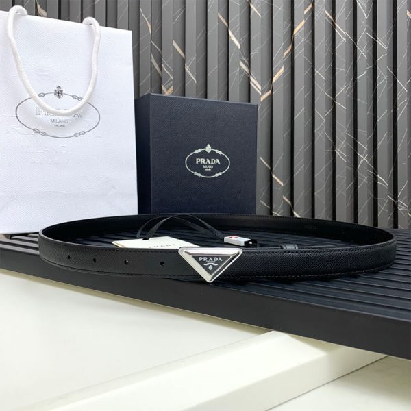 PRADA Saffiano leather belt
